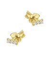 Twilight Shine Silver Stud Earring STS-6845